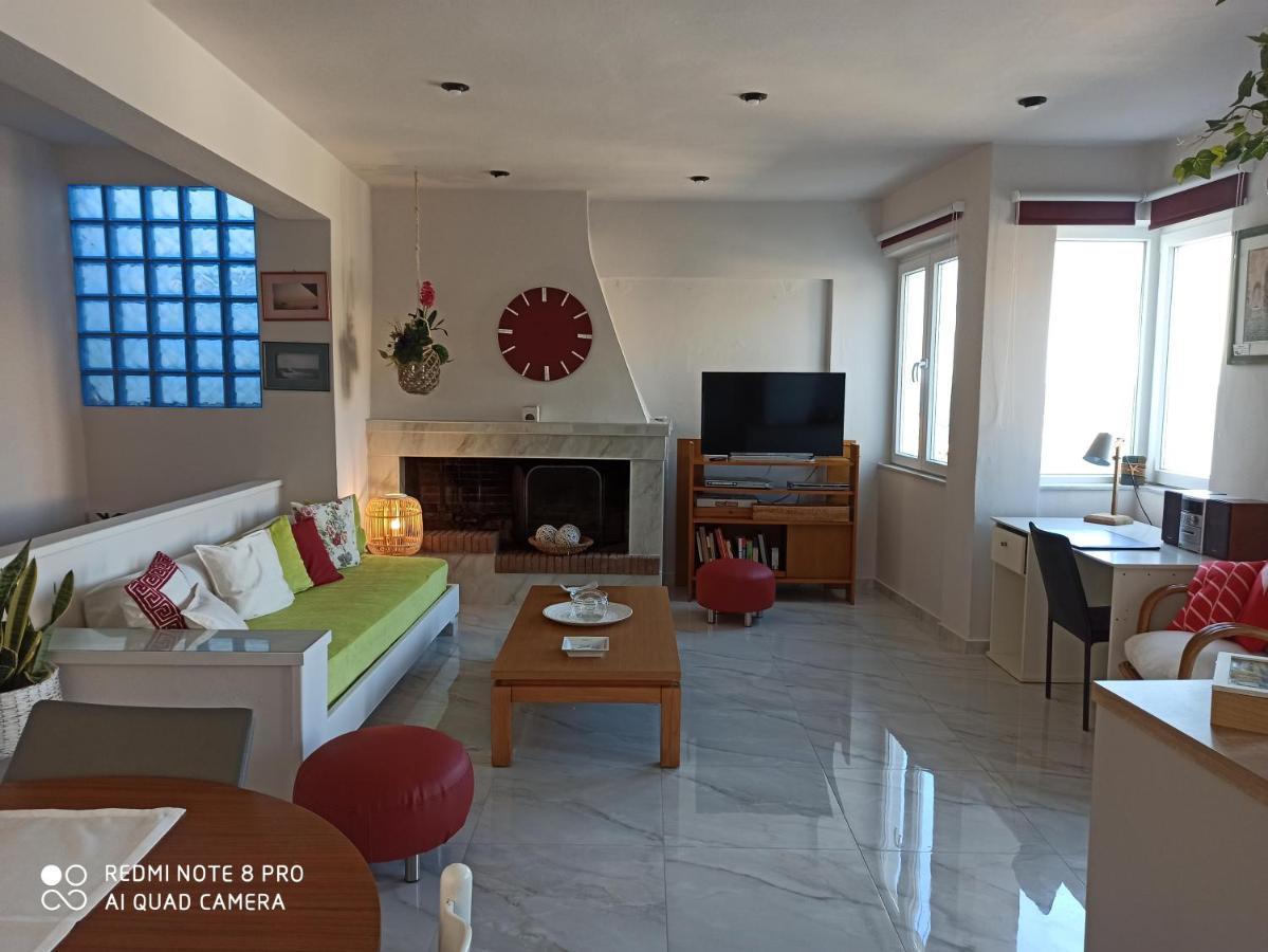 Popis Sea View Apartments アギア・ペラギア エクステリア 写真