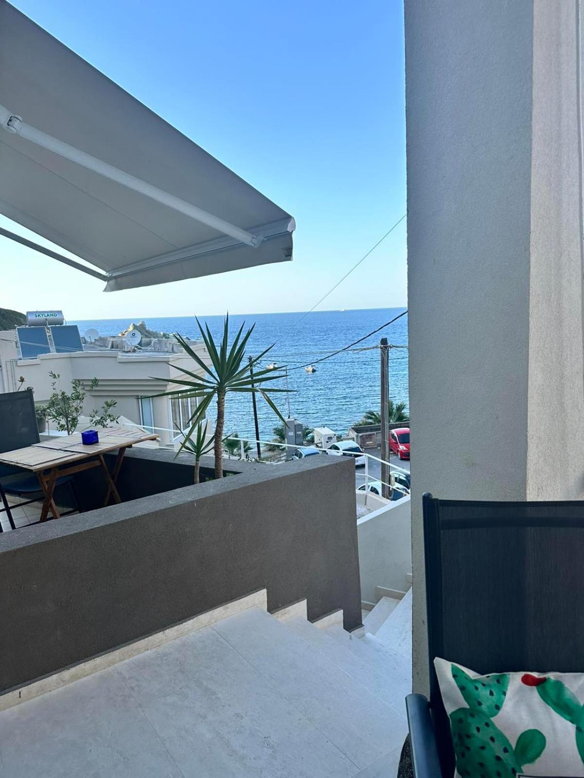 Popis Sea View Apartments アギア・ペラギア エクステリア 写真