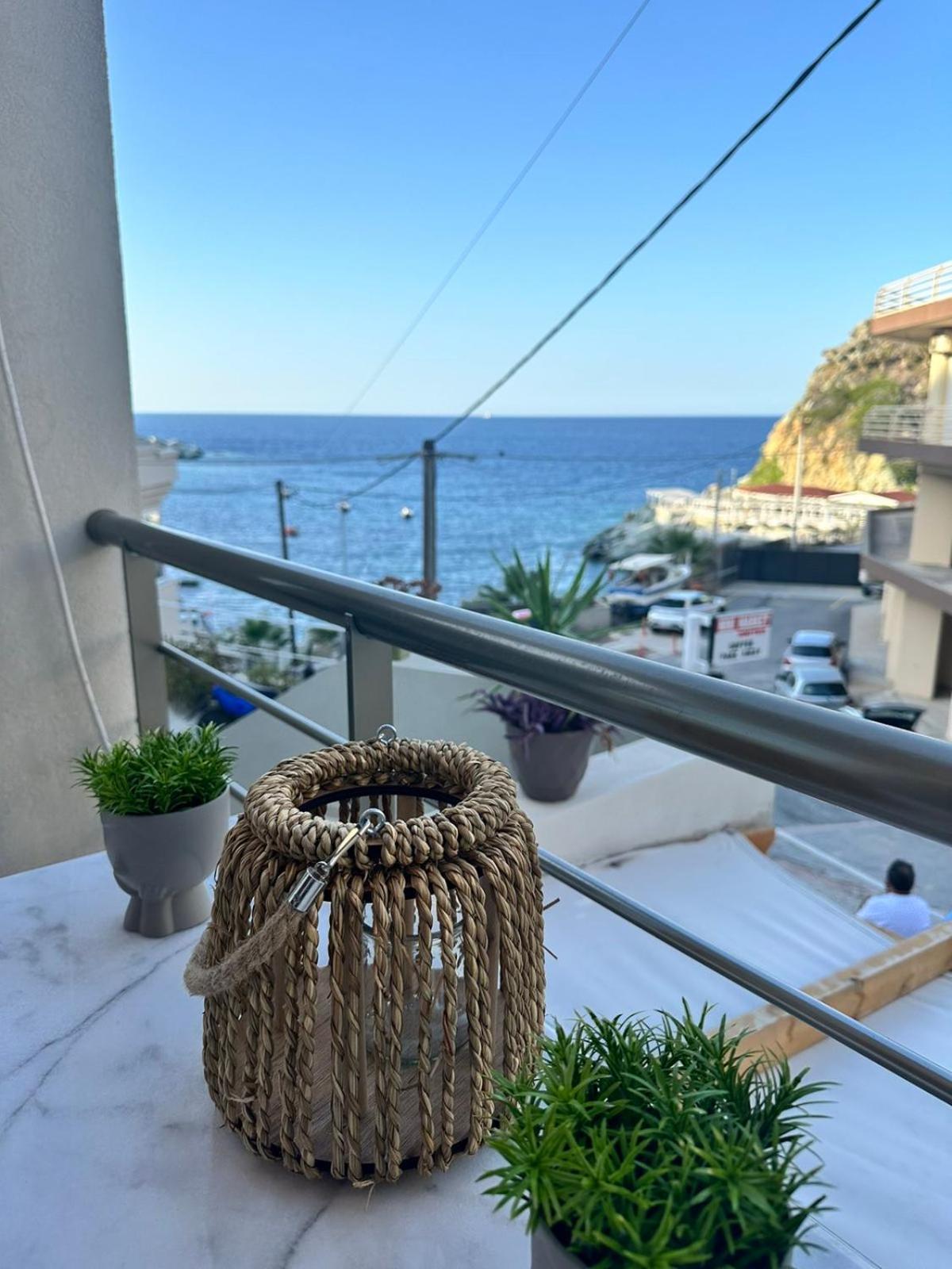 Popis Sea View Apartments アギア・ペラギア エクステリア 写真