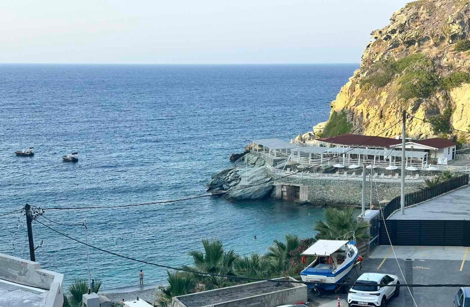 Popis Sea View Apartments アギア・ペラギア エクステリア 写真