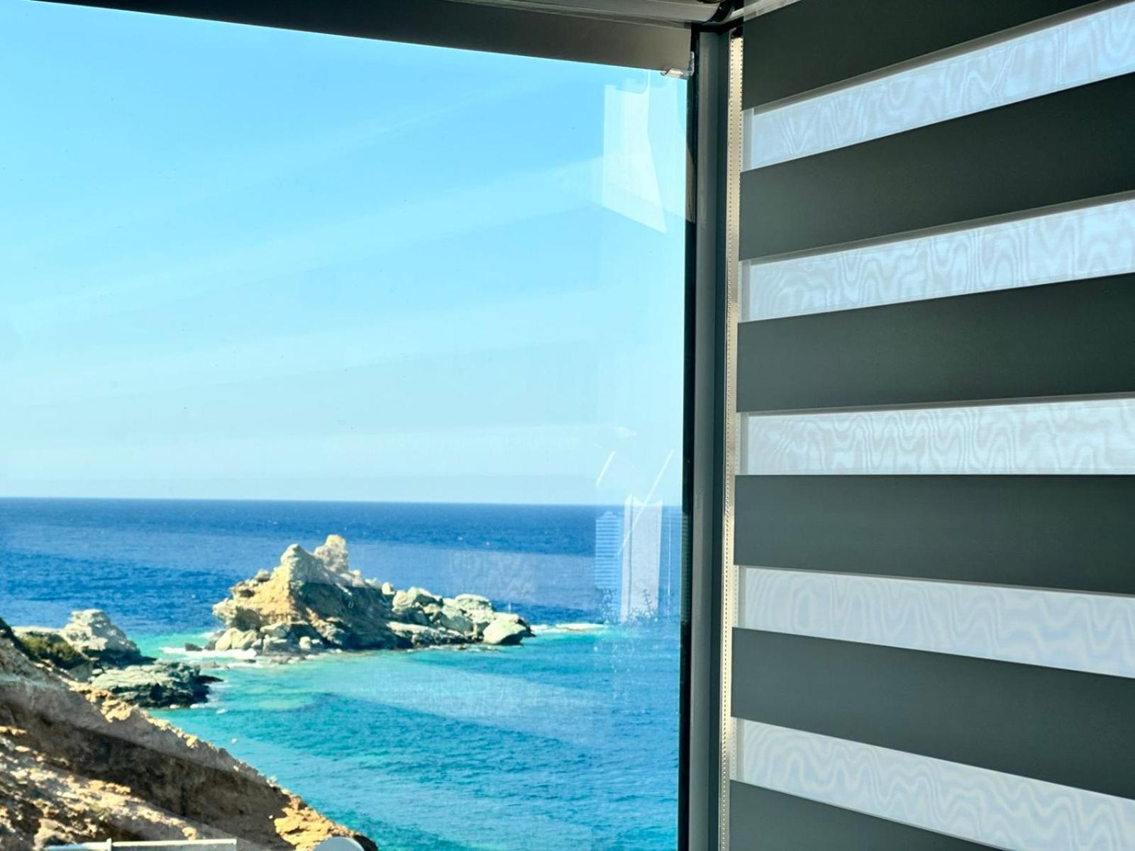 Popis Sea View Apartments アギア・ペラギア エクステリア 写真