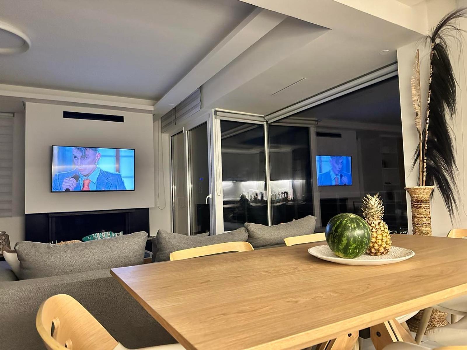 Popis Sea View Apartments アギア・ペラギア エクステリア 写真